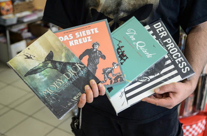 Comic? Literatur! Auch diverse Klassiker der Weltliteratur gibt es längst als kongeniale, gezeichnete Adaptionen.