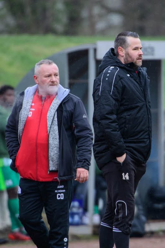 Das SCN-Trainerduo Patrick Hausmann (r.)/Olaf Lange sah eine gute, aber wenig effektive Leistung des Teams.