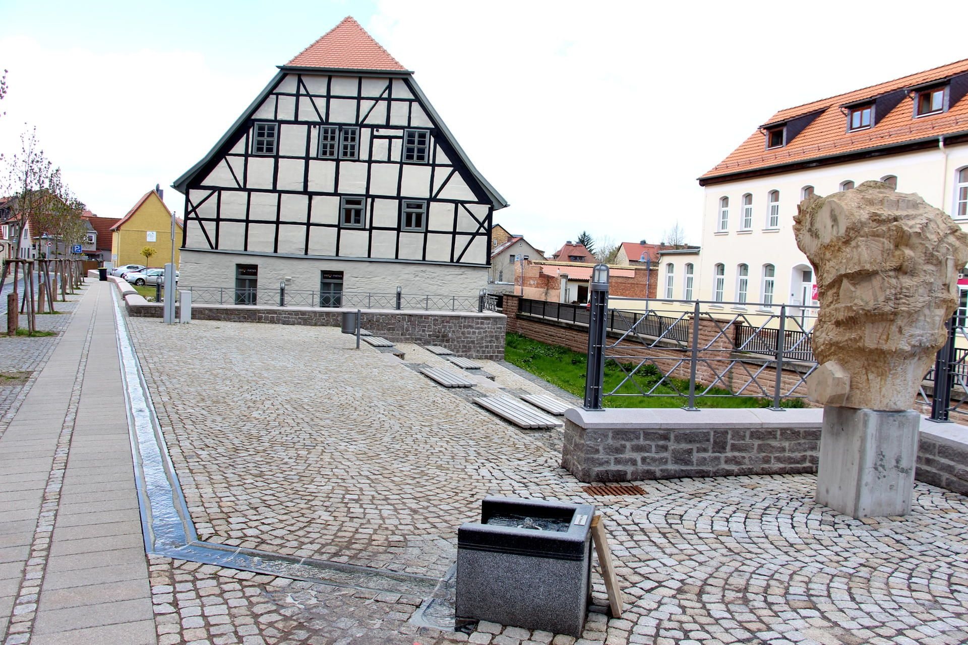 Die Roseninsel in Sangerhausen