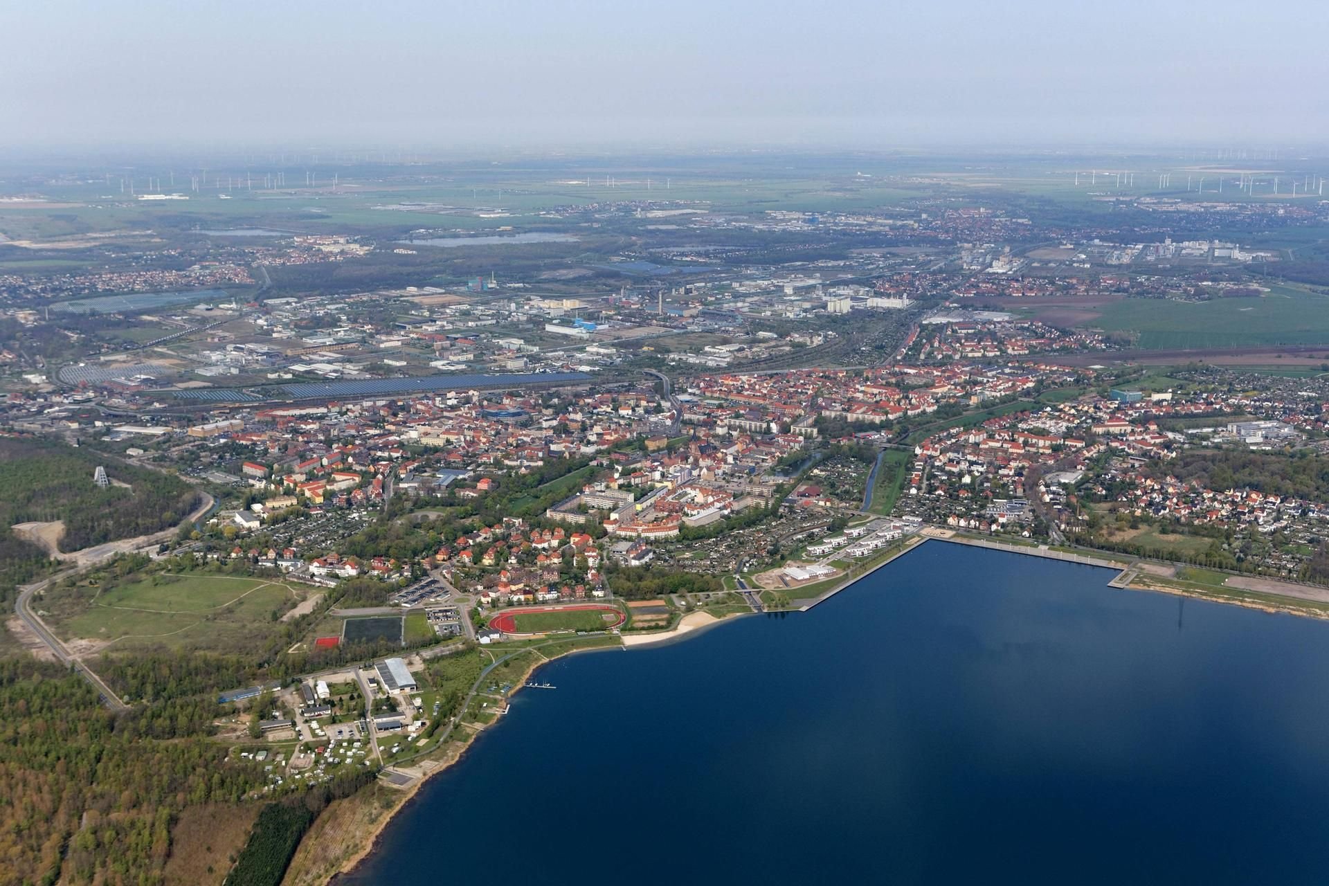 BItterfeld aus der Luft