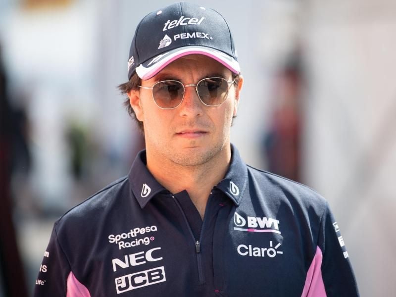 War positiv auf das Coronavirus getestet worden: Sergio Perez. Foto: Sebastian Gollnow/dpa