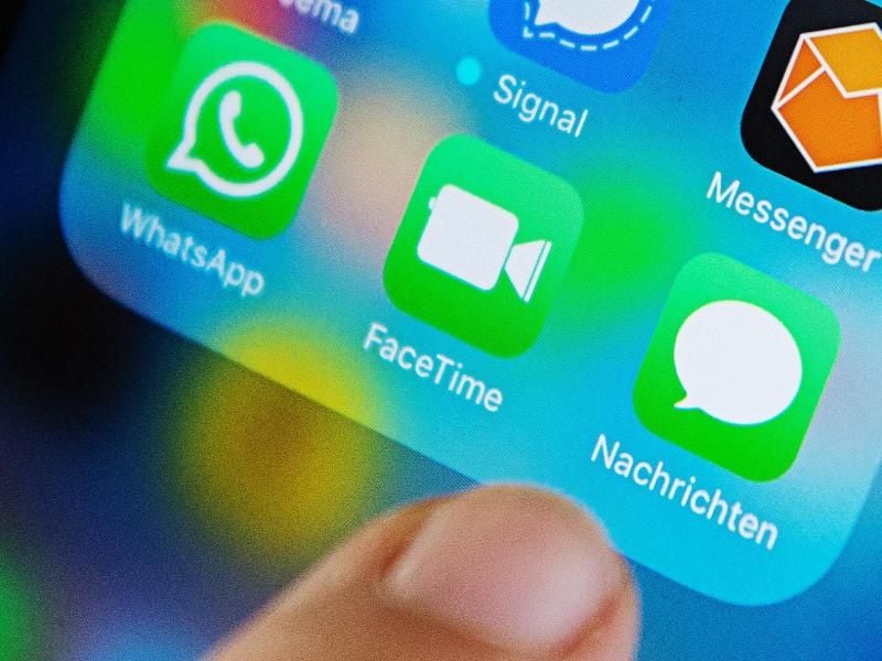 Durch die Sicherheitslücke in Facetime hätte man andere Nutzer unbemerkt belauschen können. Zuerst aufgefallen war dies einem Teenager und seiner Mutter. Foto: Wolfram Kastl