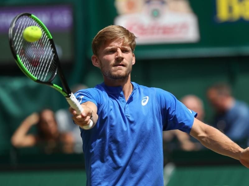 David Goffin steht in Halle im Endspiel. Foto: Friso Gentsch