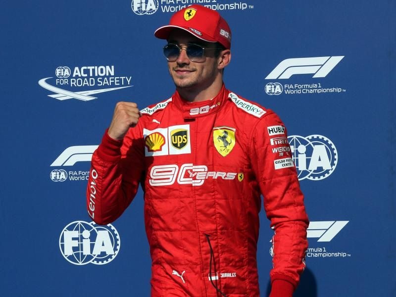 Charles Leclerc startet in Belgien von der Pole-Position. Foto: Photo4/Lapresse/Lapresse via ZUMA Press