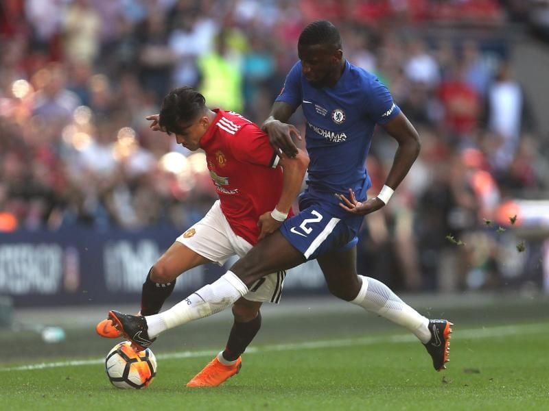 Gewann mit dem Chelsea den FA-Cup: Antonio Rüdiger (r). Foto: David Davies/PA Wire