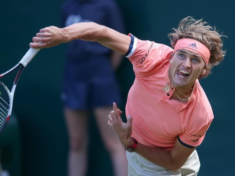 In Wimbledon an Nummer vier gesetzt: Alexander Zverev. Foto: Friso Gentsch