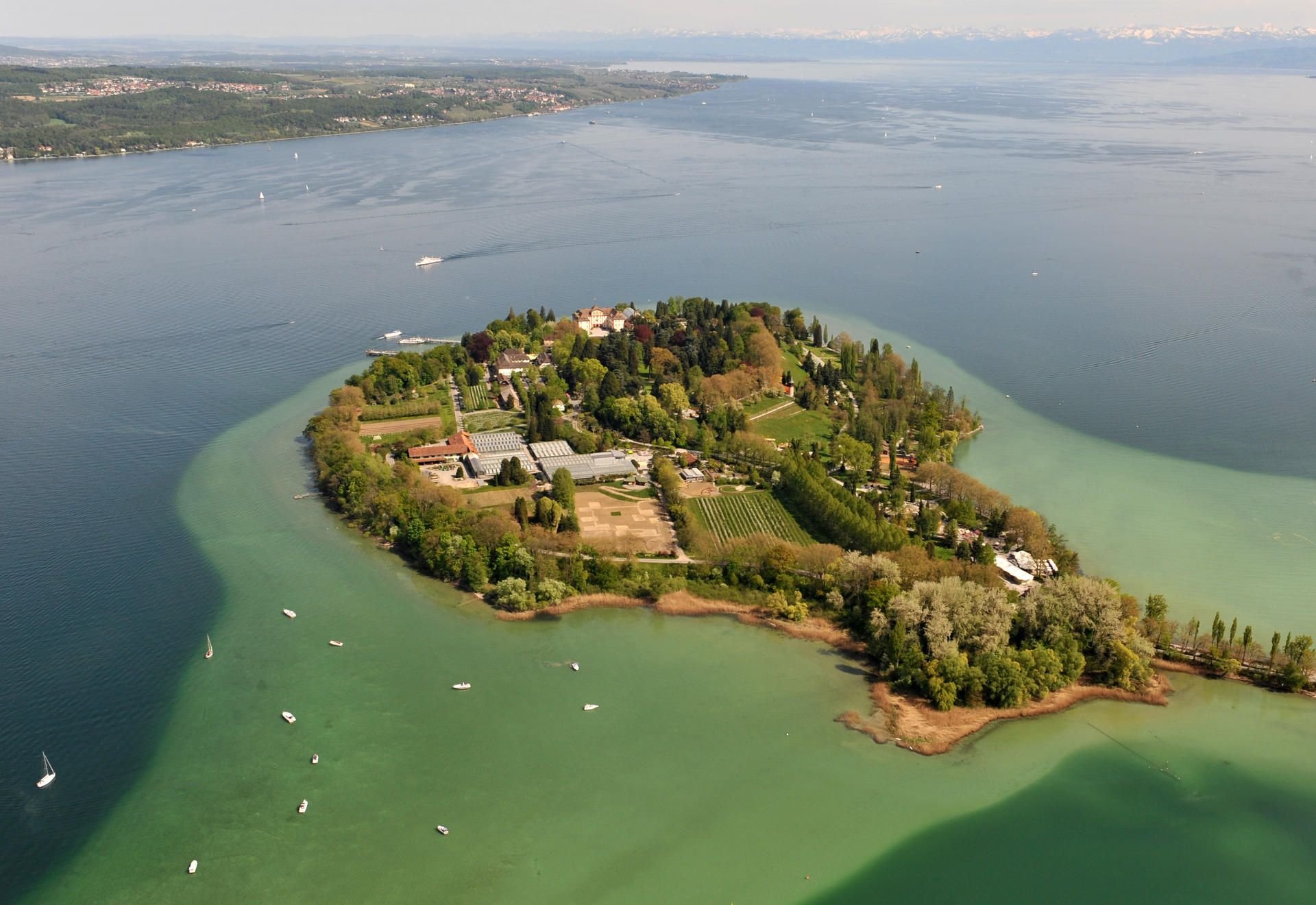 Die Insel Mainau im Bodensee