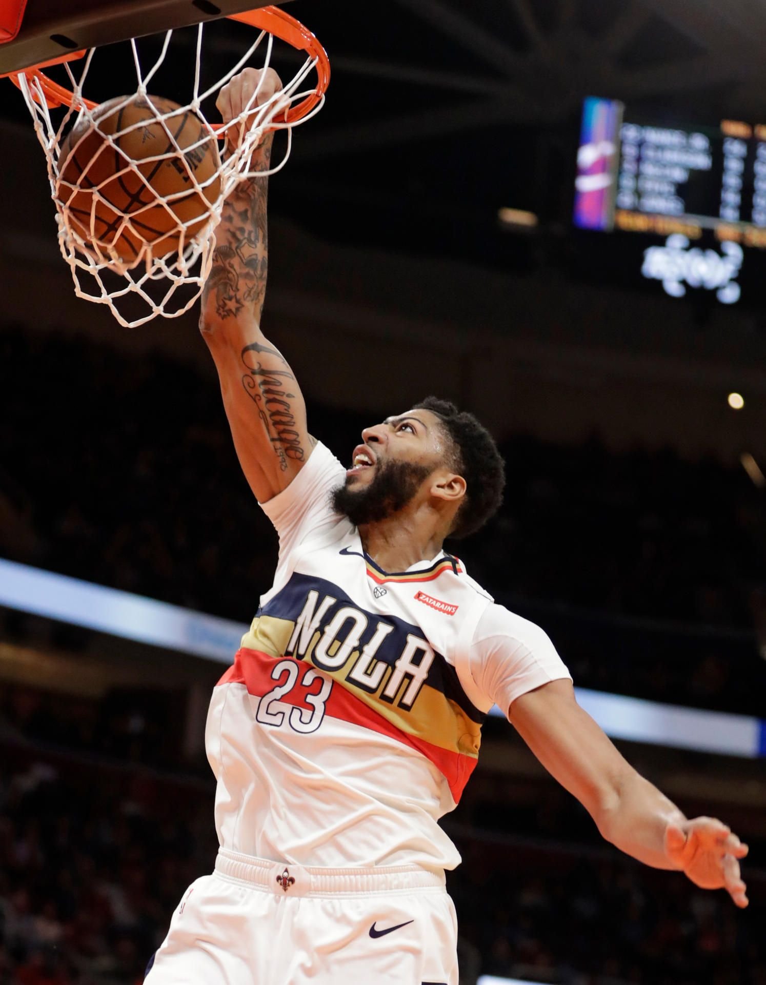 Anthony Davis im Trikot der New Orleans Pelicans
