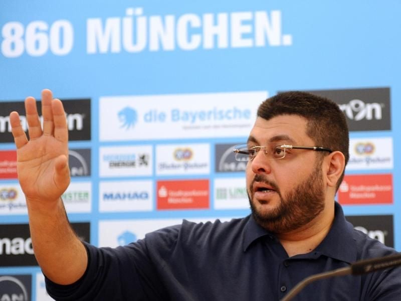 Investor Hasan Ismaik zahlte nicht für die Drittligalizenz des TSV 1860 München. Foto: Andreas Gebert