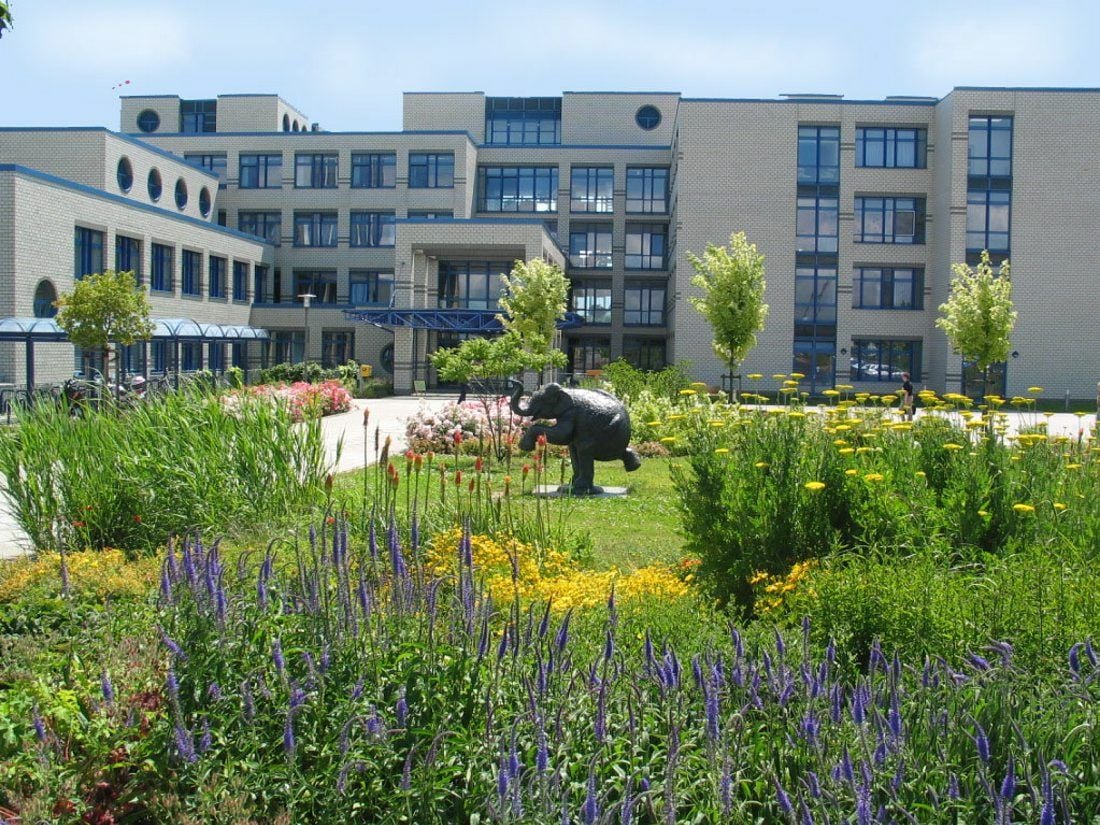 Das Georgius-Agricola Klinikum Zeitz.