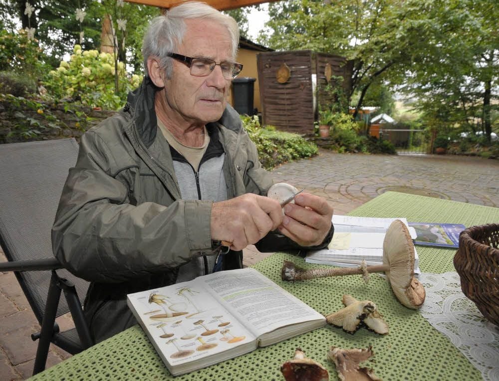 Jürgen Peitzsch ist seit über 40 Jahren Pilzberater. Er gibt sein umfangreiches Wissen gern weiter.