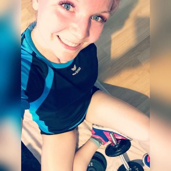 Silvia Dahle aus Halle ist Fitness-Bloggerin auf Instagram - und sehr erfolgreich.