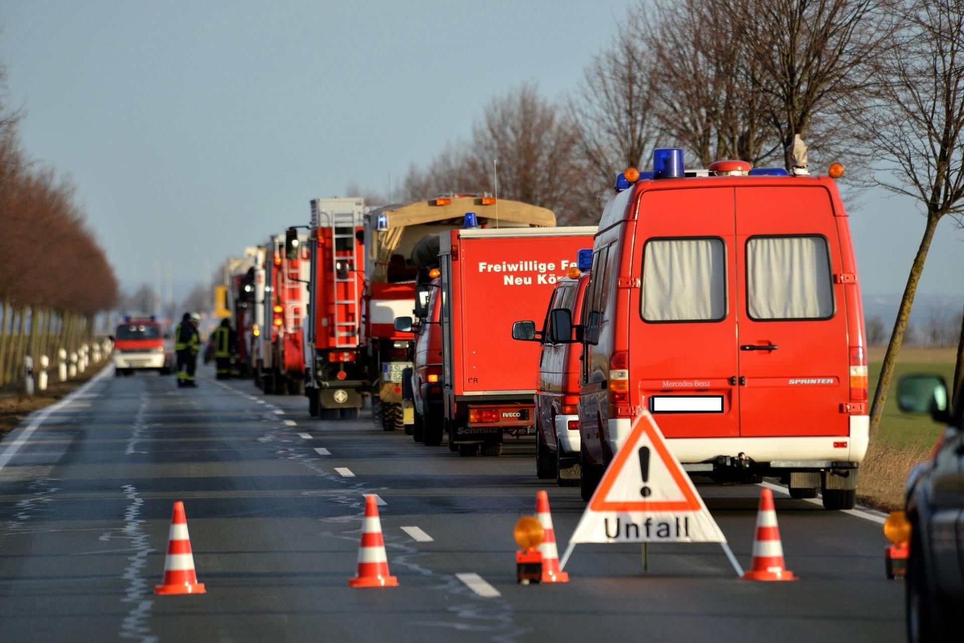 Ein Unfall mit drei verletzten Personen ereignete sich Samstagmorgen zwischen Winningen und Schneidlingen.