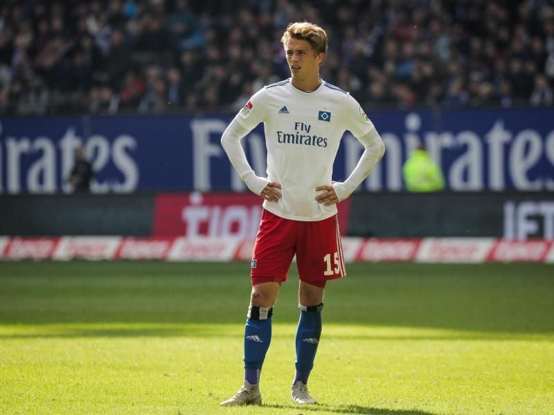 Jann-Fiete Arp wütete bei Instagram über die Entlassung von Christian Titz. Foto: Christian Charisius