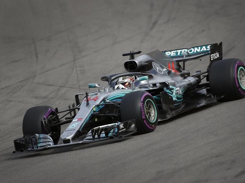Auch in Sotschi nicht zu schlagen: Mercedes-Pilot Lewis Hamilton. Foto: Sergei Grits/AP