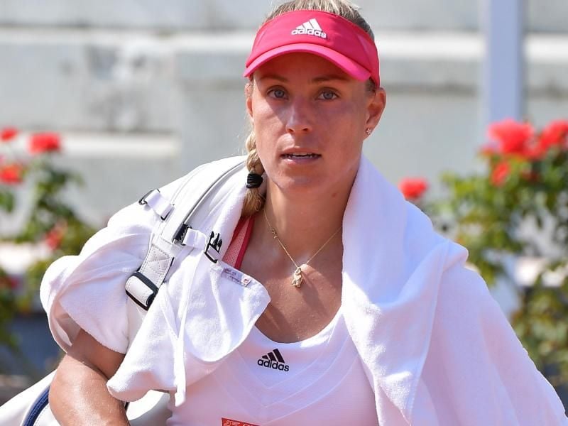 Hat keine Erklärung für ihren rätselhaften Auftritt im Stade Roland Garros: Angelique Kerber. Foto: Alfredo Falcone/LaPresse via ZUMA Press/dpa