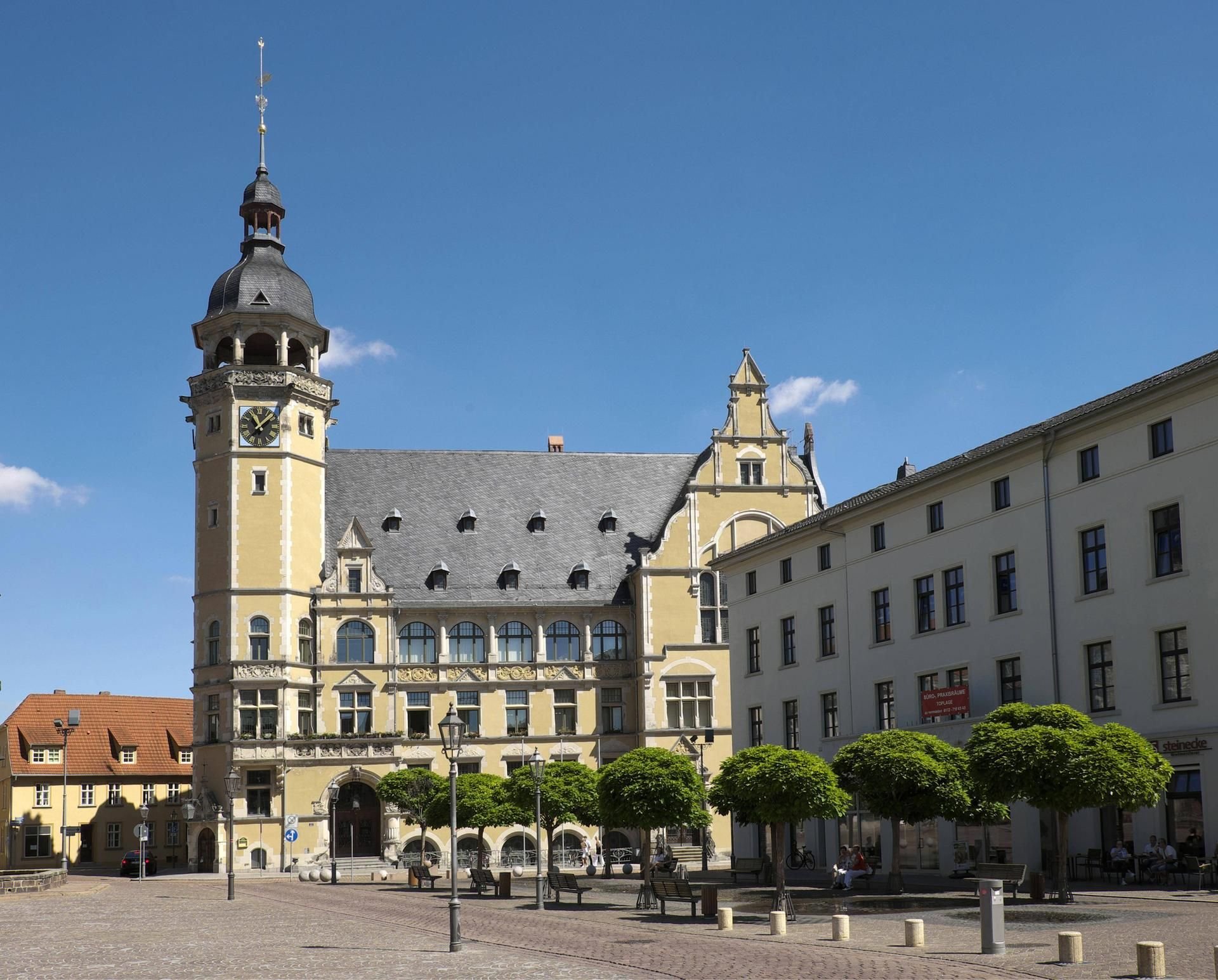Das Rathaus in Köthen