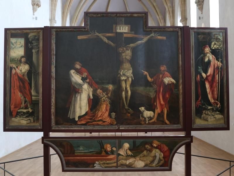 Der Isenheimer Altar in Colmar wird für 1,2 Millionen Euro restauriert. Foto: Violetta Kuhn