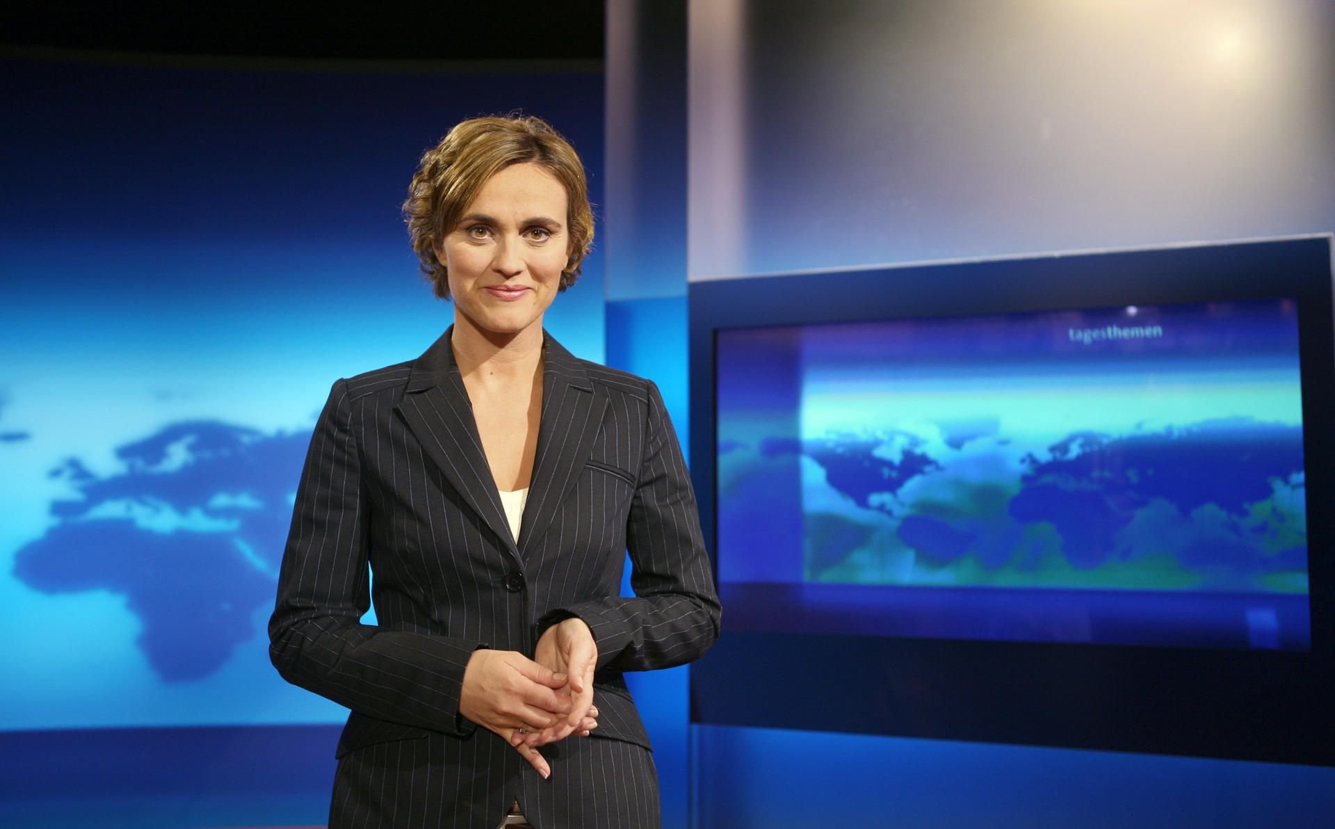Die Tagesthemen-Moderatorin Caren Miosga.