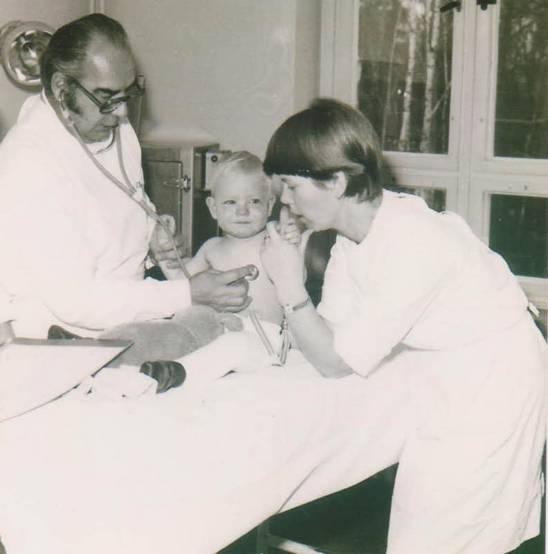 Dr. Paul Blume war der erste Chefarzt in der 1957 eingerichteten Kinderklinik im Dölauer Krankenhaus.