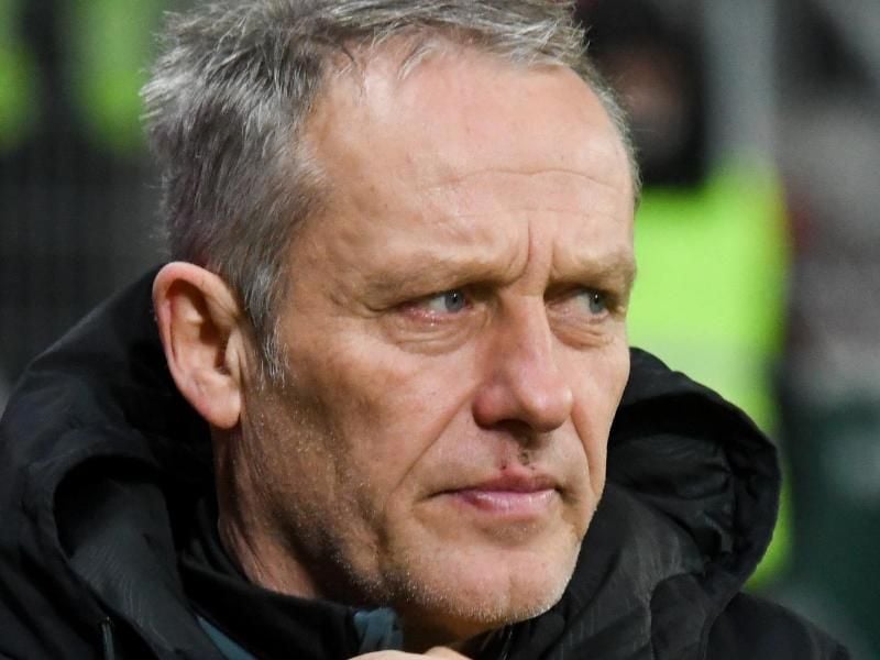Die letzten beiden Testspiele des SC Freiburg verliefen für Trainer Christian Streich erfolglos. Foto: Armin Weigel