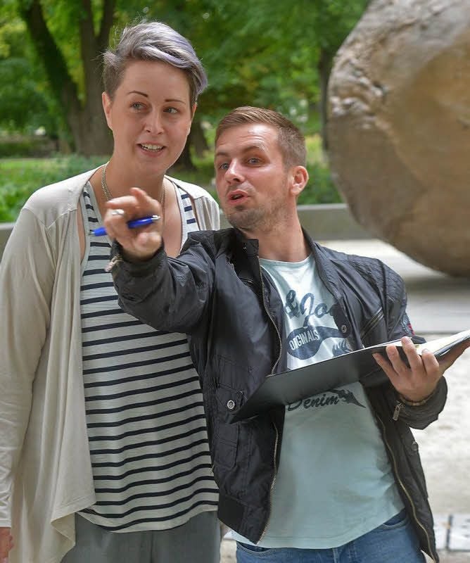 Martin und Sarah Koch sind gespannt, wie der Kreativmarkt ankommt.