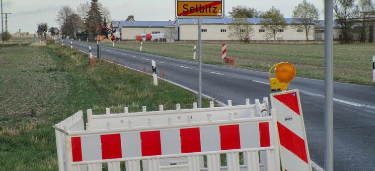 In Selbitz wurde die Baustelle sabotiert.