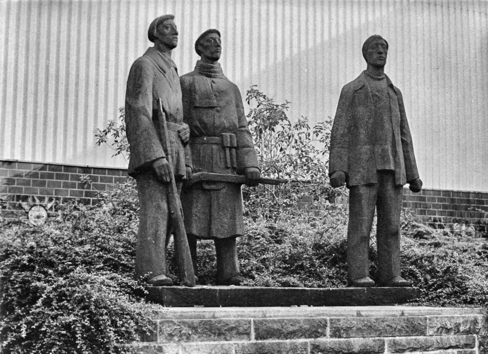So sah das Denkmal aus.