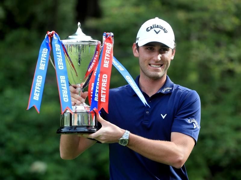 Renato Paratore freut sich über den zweiten Titel auf der European Tour in seiner noch jungen Karriere. Foto: Mike Egerton/PA Wire/dpa