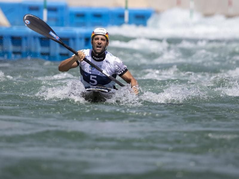 Kajak-Weltmeister Hannes Aigner landete zum EM-Abschluss nur auf Rang 13. Foto: Li Ming/XinHua