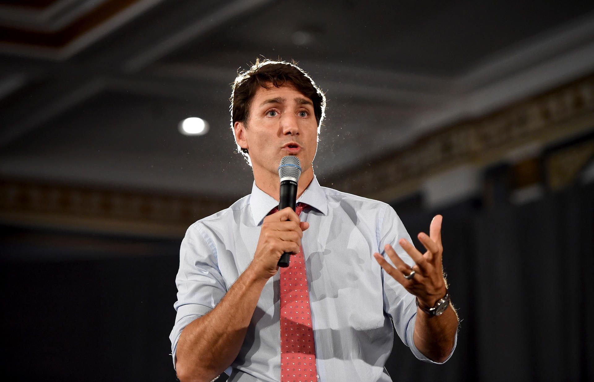 Justin Trudeau befindet sich aktuell in der heißen Phase des Wahlkampfs.
