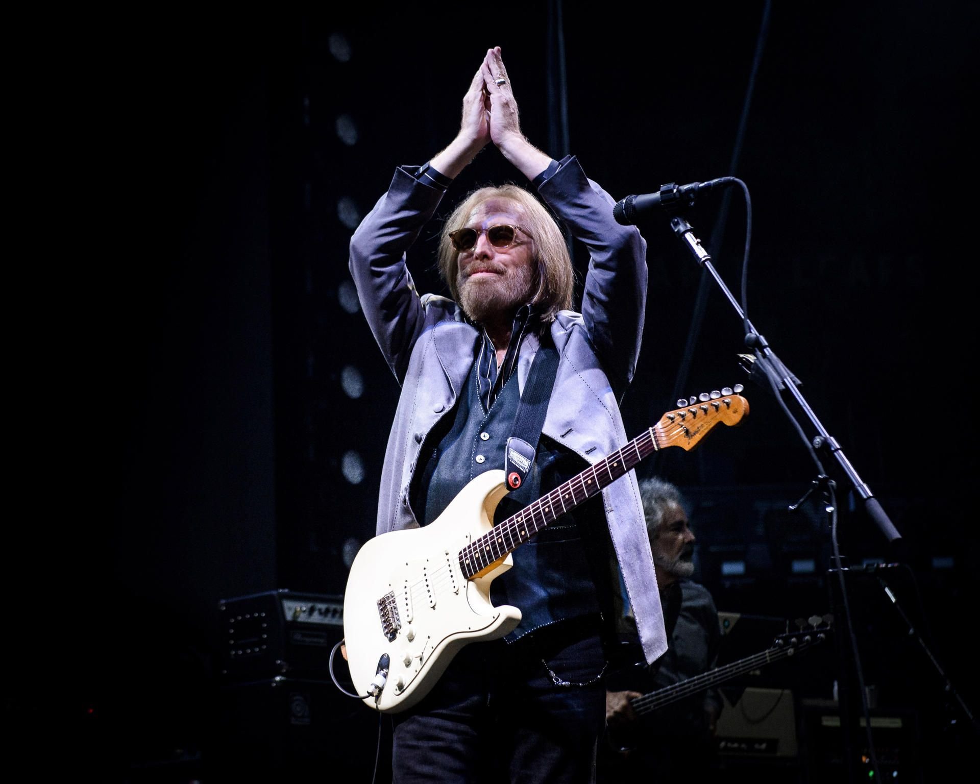 Der Musiker Tom Petty am 15.07.2017 in Toronto, Kanada, während eines Konzertes mit seiner Band Tom Petty and the Heartbreakers.