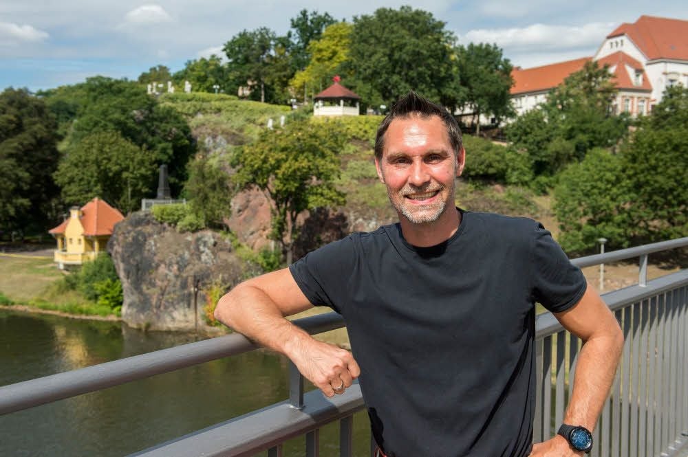 Dirk Schäfers & Dr. Andreas Wels "Promispringen" in Halle: "Promispringen" in Halle: Andreas Wels will