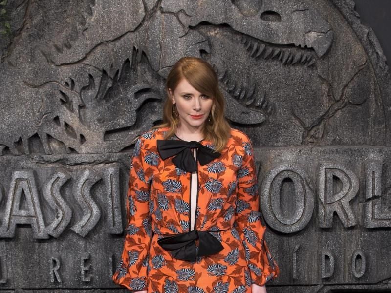 Bryce Dallas Howard bei der Premiere des Films„Jurassic World: Das gefallene Königreich” in Madrid. Foto: Francisco Seco