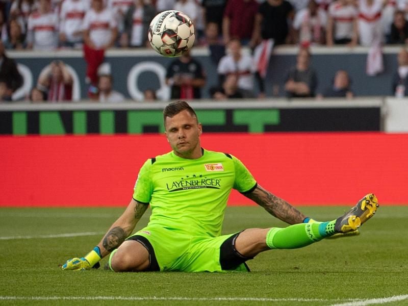Hat hohe Ziele mit Union Berlin und trinkt keinen Alkohol: Torwart Rafal Gikiewicz. Foto: Sebastian Gollnow