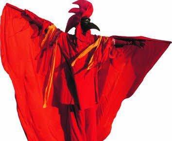 Symbol der Erlebnisnacht ist der Feuervogel.