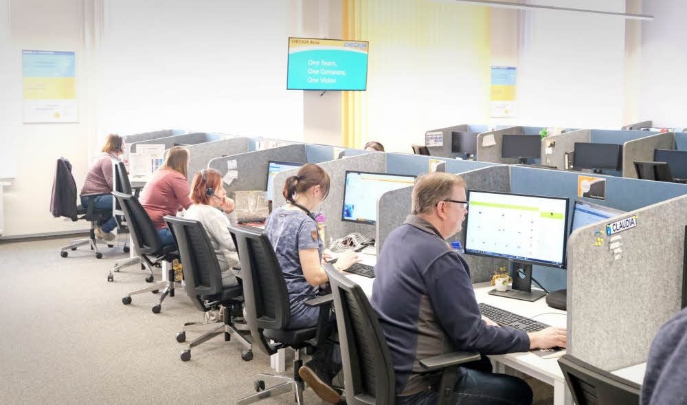 Mitarbeiter des Callcenters können demnächst in neue Räume ziehen.