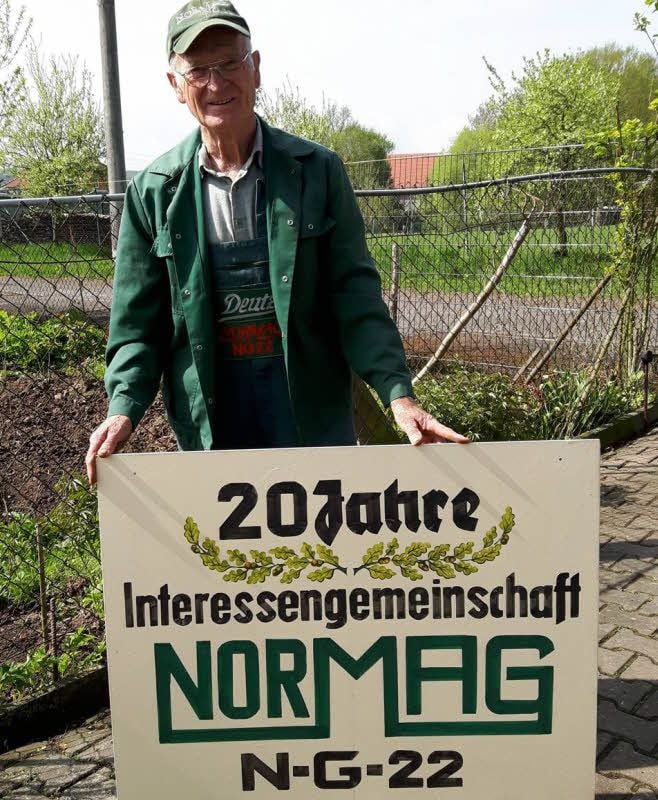 Jochen Kulbe freut sich aufs Jubiläums-Normag-Treffen.