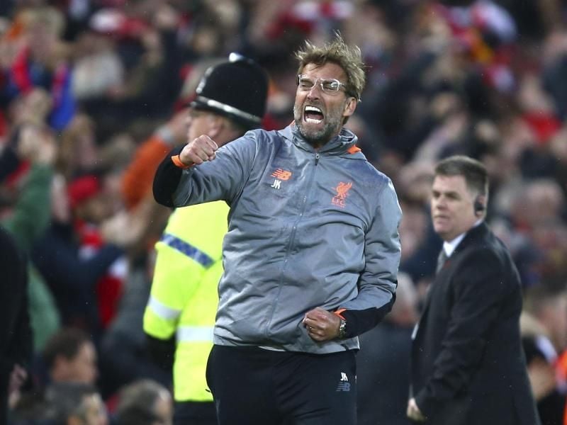 Möchte nach dem Rückspiel in Rom über den Einzug ins Champions-League-Finale jubeln: Liverpool-Coach Jürgen Klopp. Foto: Dave Thompson