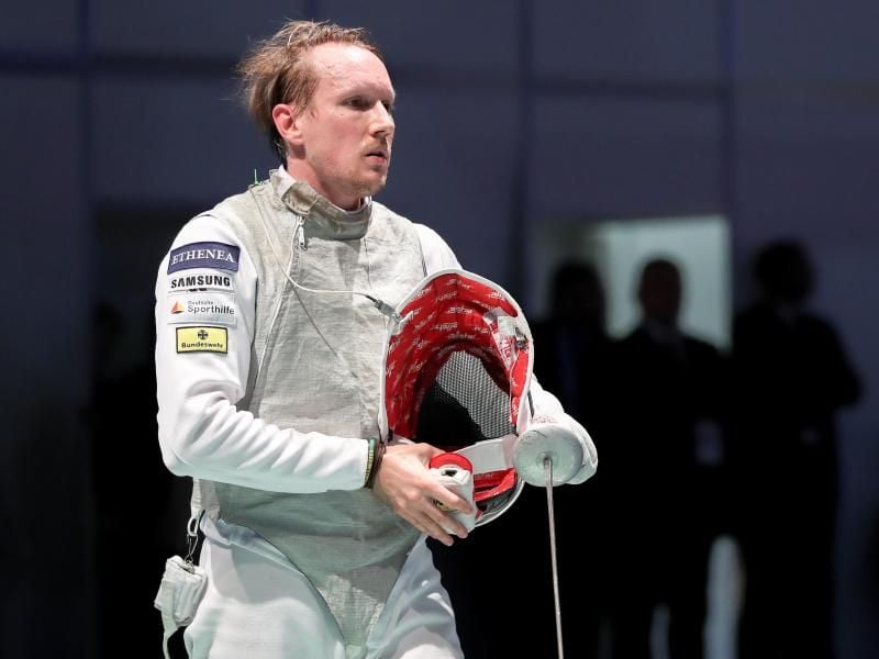 Florettfechter Benjamin Kleibrink ist bei der WM im Achtelfinale ausgeschieden. Foto: Jan Woitas