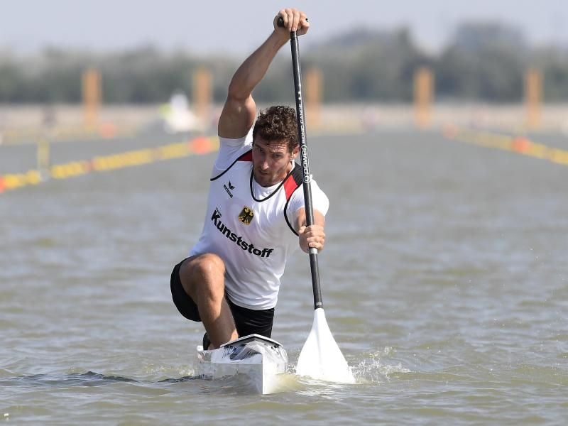 Sebastian Brendel verpasste auf seiner Paradestrecke den Titel. Foto: Tamas Kovacs/MTI/AP