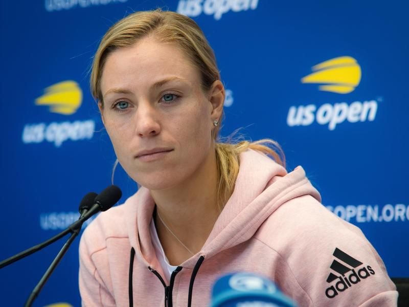 In ihrem Auftaktmatch bei den US Open trifft Angelique Kerber auf die Russin Margarita Gasparjan. Foto: Afp7/AFP7 via ZUMA Wire