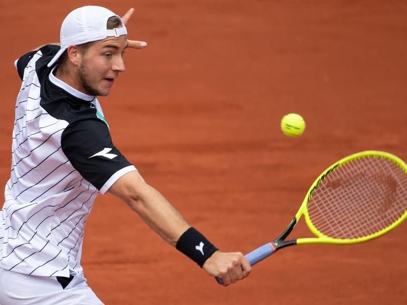 Jan-Lennard Struff hat in München sein Auftaktmatch verloren. Foto: Sven Hoppe