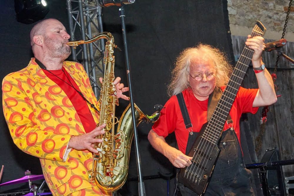 Thomas Börner und die Band „Der Börner“ sorgen für gute Laune.