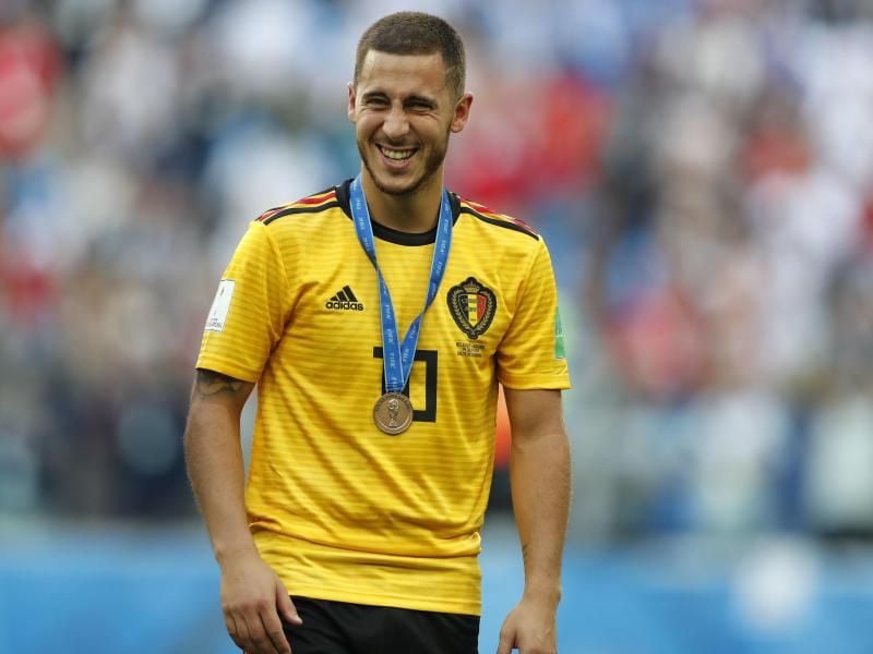 Eden Hazard hat seinen Abschied vom FC Chelsea angedeutet. Foto: Natacha Pisarenko