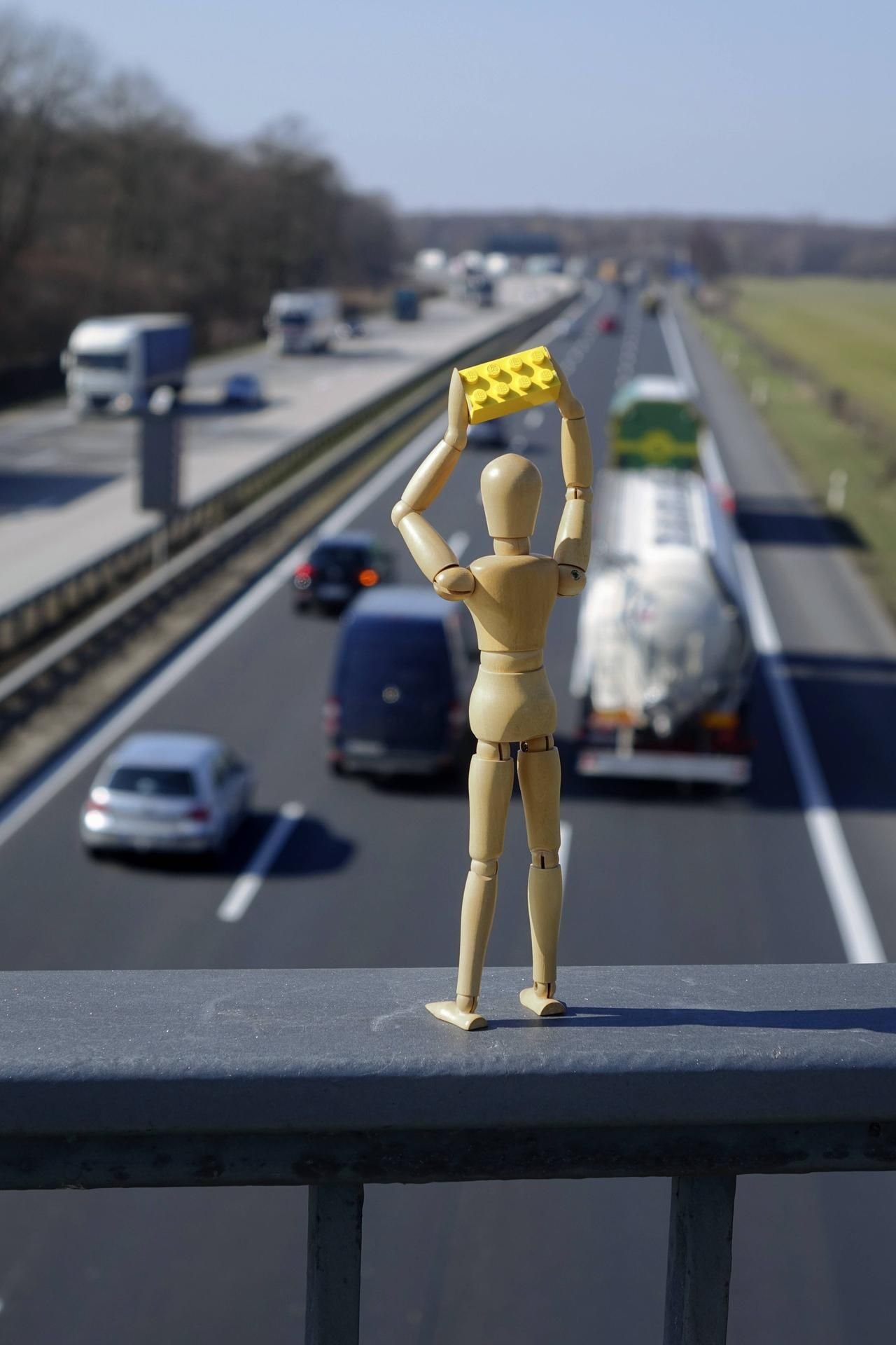 Kinder haben Steine auf die A72 bei Stollberg geworfen.