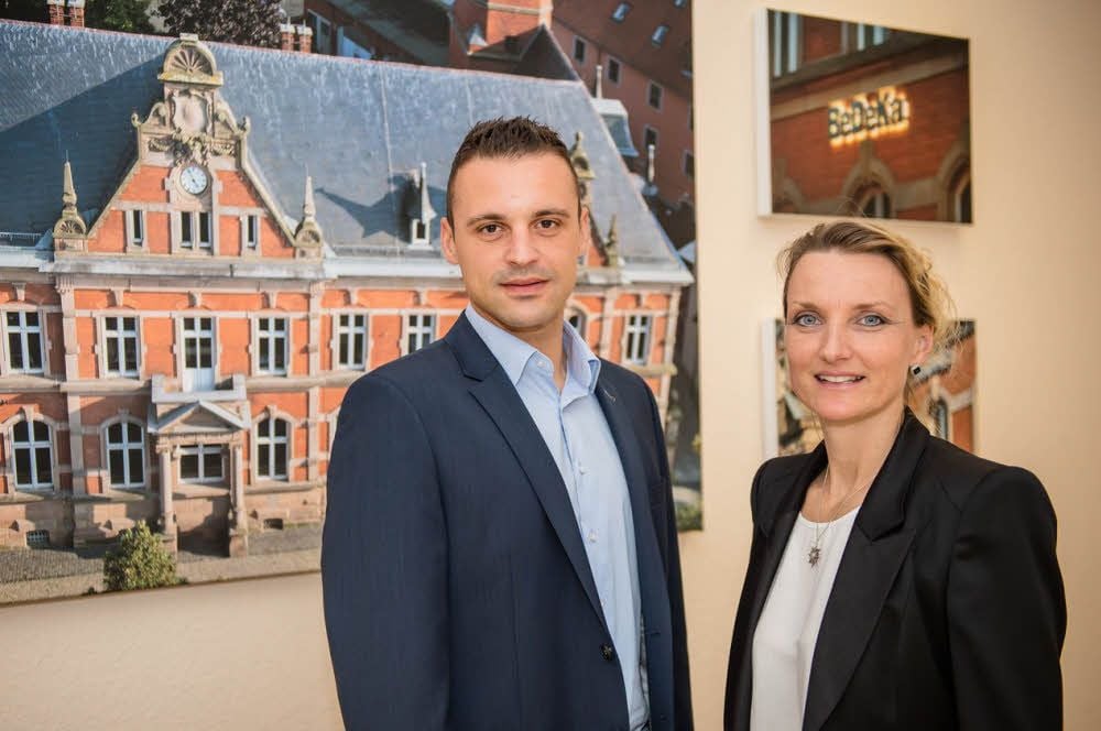 Mirko Metzlaff wird nun von Sonja Degenkolb zum Meister ausgebildet.
