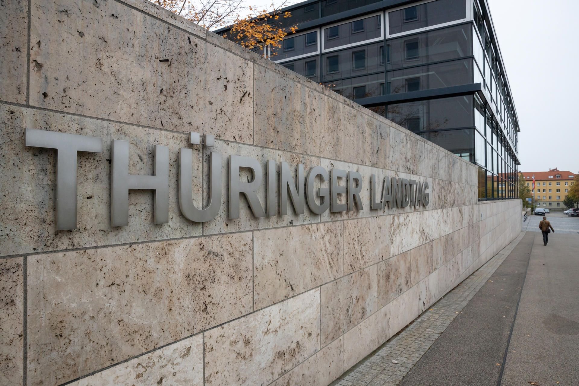 Der Landtag in der thüringischen Landeshauptstadt Erfurt