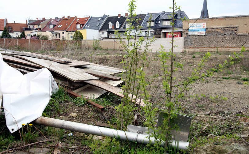 Diesen Anblick bietet das Grundstück Zepziger Straße 19 derzeit.