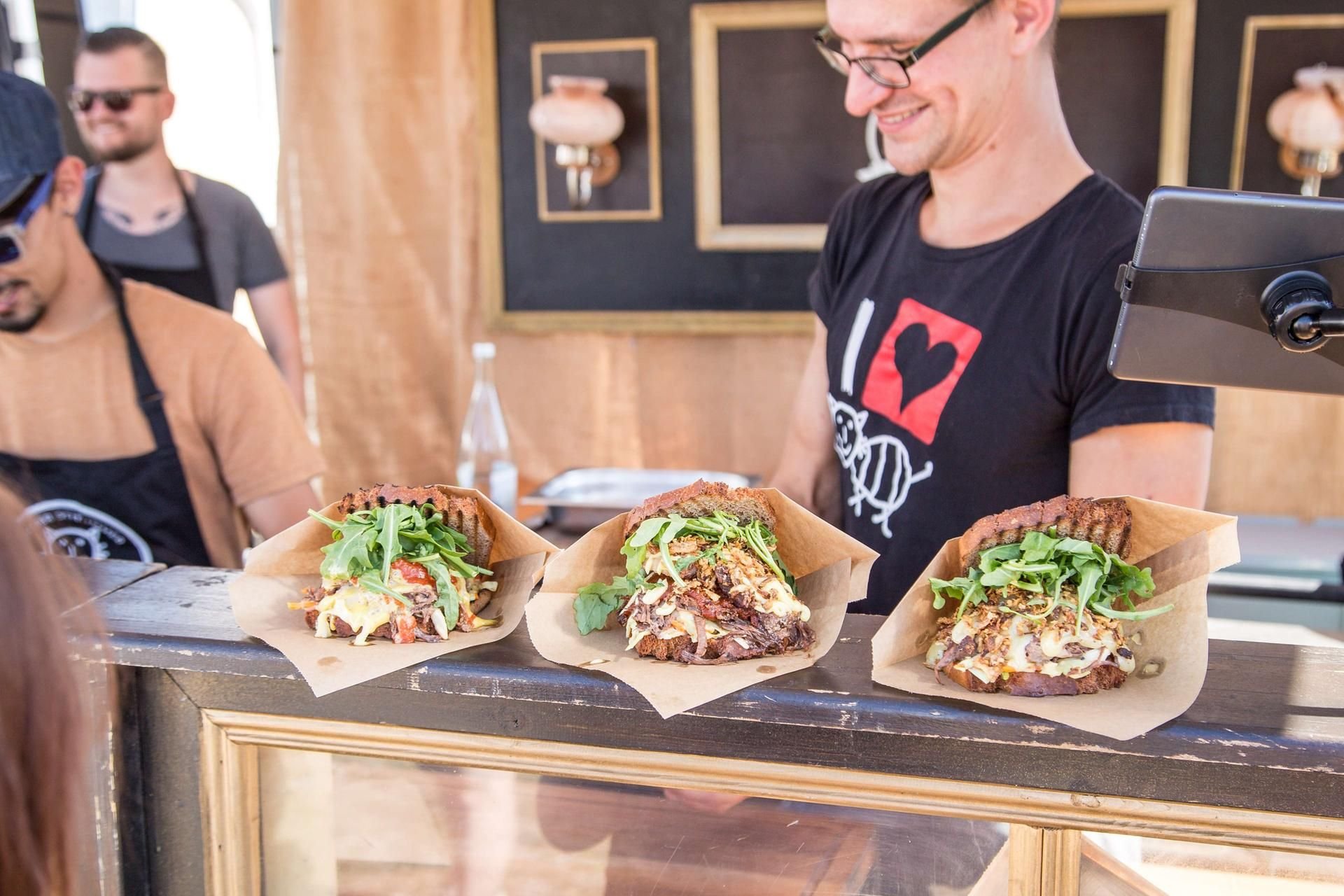 Imbiss beim Street Food Festival